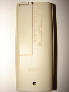back of NA362 VCR TV Remote Control