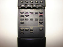 image with sliding door pulled down on the Panasonic TV VCR Remote Control UR51EC740 4 EUR51703