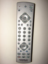 front of Radio Shack 3 in one TV DVD VCR Remote Control 15-2143