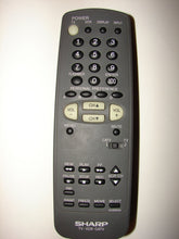 SHARP TV VCR CATV Remote Control G1396SA 91903B SPM029BD3 front image