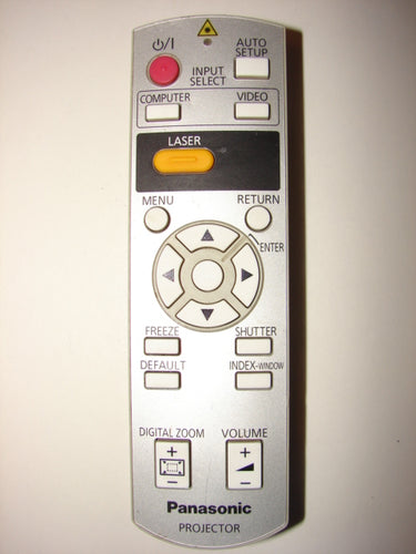 image of laser pointer Panasonic Video Projector Remote Control N2QAYB000154 80530C