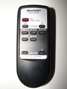 Sharp Camcorder Remote Control G0072TA front view image