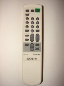 SONY Trinitron TV Remote Control RM-Y116 front view