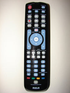 RCA TV DVD VCR Universal Remote Control RCRN04GR R25947 4T14CX front view