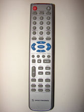 Spectroniq DVD player Remote Control KM-938-1 front view