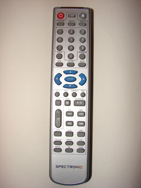 Spectroniq DVD player Remote Control HH988-1 front view