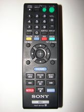Sony Bluray Disk Player Remote Control BD RMT-B115A frontal view