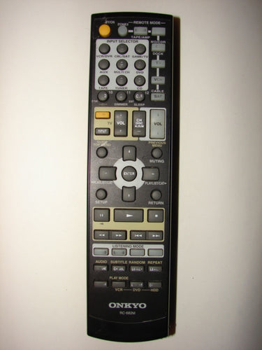 Onkyo Home Theatre Audio System Remote Control RC-682M UR77EC3303-2 front view