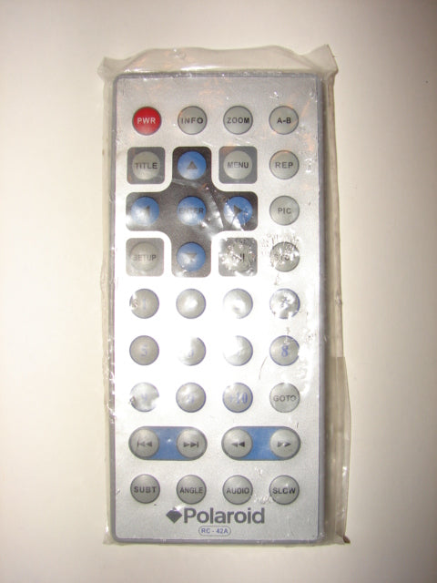 Polaroid RC-42A DVD Player Remote Control top photo