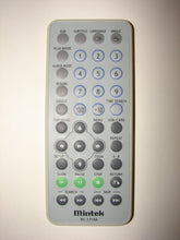 front view of Mintek RC-1710A DVD Player Remote Control