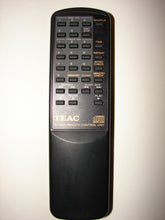 TEAC RC-505 CD Player Remote Control front view