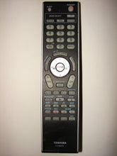 front view of Toshiba CT-90276 TV DVD VCR PVR SAT Cable Remote Control UR76EC6403 -1
