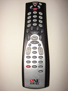 One for All URC-3021BG1 TV DVD Remote Control G064802 top view