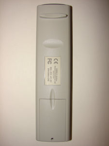 Amino TV DVD Player Remote Control 002-463 v01-01 BW0980-030 N05711 71-0980-02000 back view