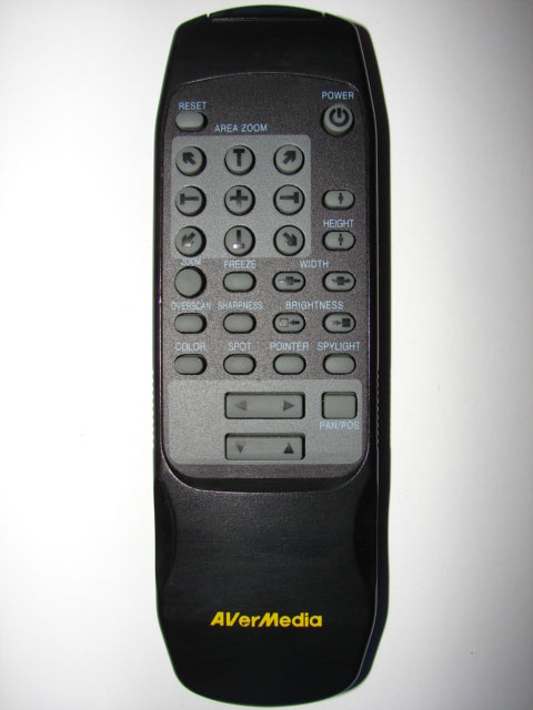 AVerMedia Video Editor Projector Remote Control front image