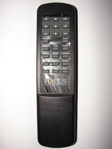 frontal view of Focus Enhancements Remote Control