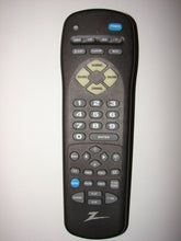 front of Zenith TV Remote Control 124-00233-P05A MBR3457CT-A