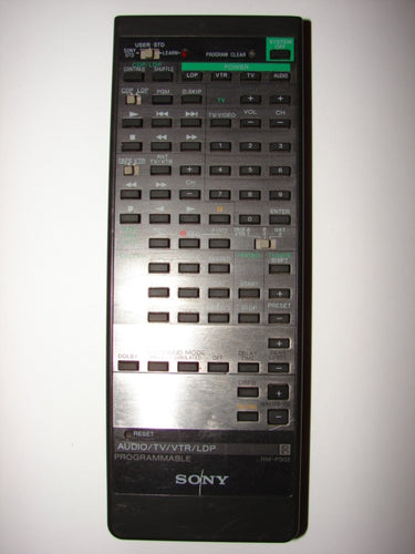 RM-P302 Sony Audio TV VTR LDP tape dat cd tuner phono Remote Control top image