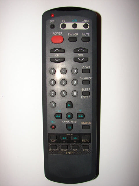 O/H93-4-2 PIP TV VCR Cable Remote Control frontal view