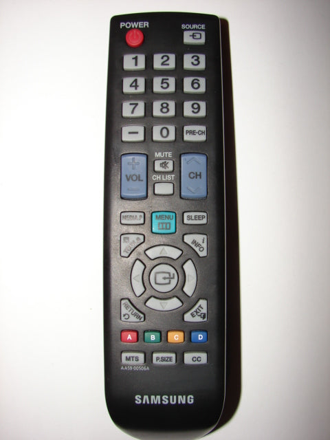 image for AA59-00506A Samsung Flatscreen TV Remote Control KIE20110106