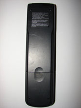 back picture of RMT-D117A Sony DVD Player Remote Control