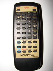 LP20049-005 Magnavox TV VCR Remote Control 727M front side image