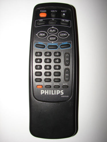 N9250UD Philips VCR Remote Control top photo