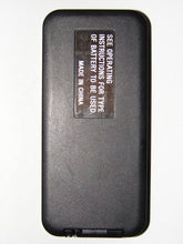 RMT-CCS10iP Sony Clock Radio Remote Control back side