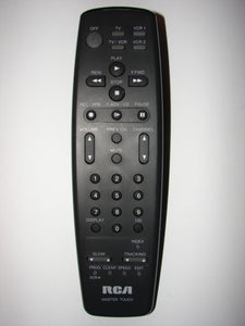 RCA Master Touch TV VCR Remote Control AS3-3 frontal image