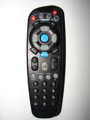 W 08.22.23.24.25 TV Remote Control from the top