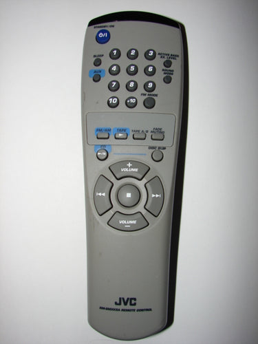 RM-SMXK5A JVC Receiver Stereo Audio System Remote Control I-C2001.06 frontal view