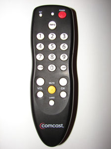 RC2392101/02B Comcast Cable Box TV Remote Control frontal view