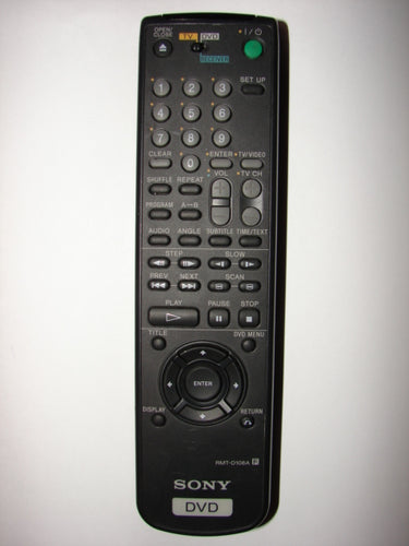 RMT-D108A Sony DVD Player Remote Control top photo