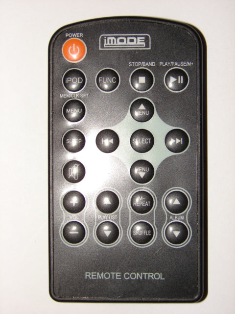 imode ipod Remote Control from the front
