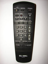 G0996CESA Bell + Howell TV VCR Remote Control front image