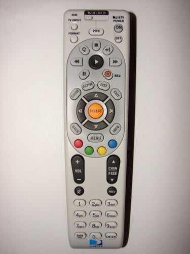 RC65 DirecTV Satellite TV Remote Control RC1984741/01B 3139 228 57127 CP01 30938 H 012594 frontal photo