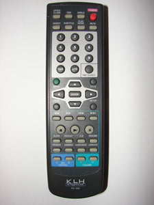 RC-360 KLH Digital Audiovox DVD Karaoke Machine Remote Control front