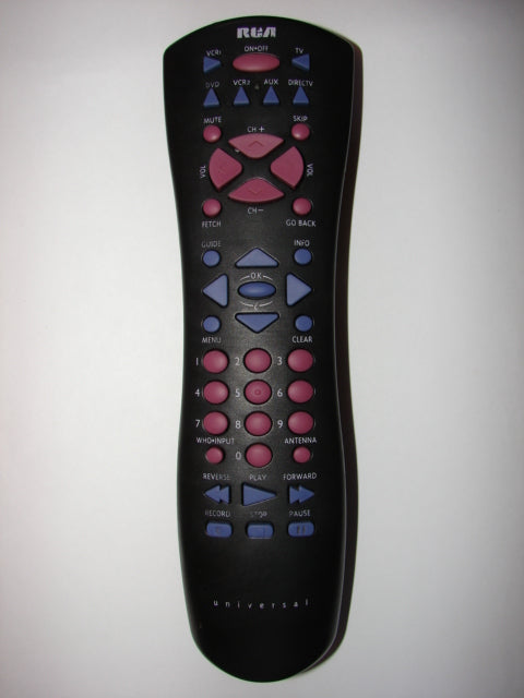 XX153038-9A XX152647 RCA Universal TV Remote Control front