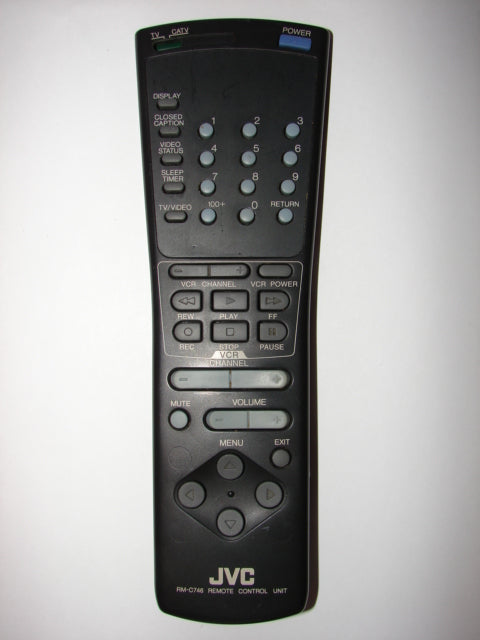 RM-C746 Remote Control for JVC TV VCR – clickermart
