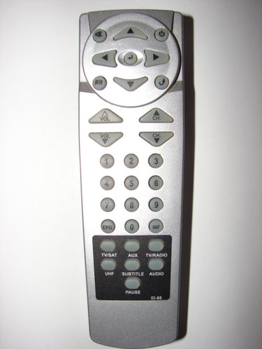 ID-68 Satellite TV Radio Remote Control