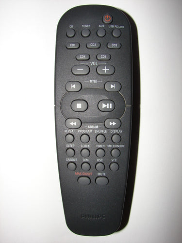 RC19532001/01 Philips CD Player Stereo Radio Remote Control front