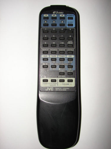 JVC RM-RXUC30BK Receiver Stereo system audio Radio Remote Control front