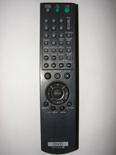 Sony RMT-D165A DVD Player Remote Control front