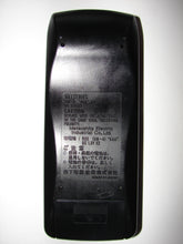 RAK-SL304W Technics CD Player Remote Control back