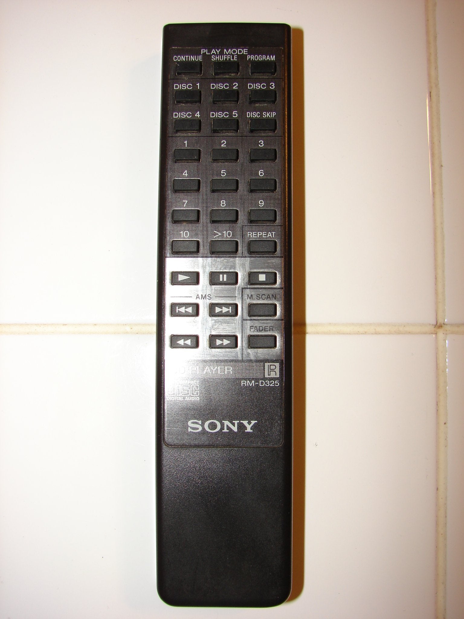 RM-D325 Sony CD Player Changer Remote Control – clickermart